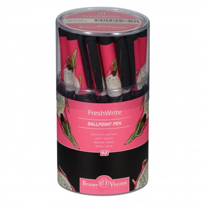 Ручка шариковая 0.7 мм "FreshWrite.Fresh  fruity. Питахайя" синяя 20-0214/91 Bruno Visconti