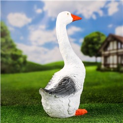 Садовая фигура из полистоуна «Гусь», h=47 см