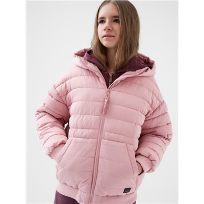 Куртка текстильная с полиуретановым покрытием для девочек