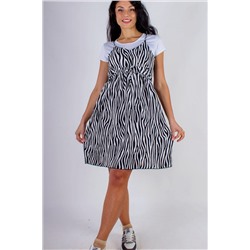 Сарафан с кокеткой+Футболка арт. 8686 НАТАЛИ, 1113938