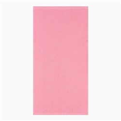 Полотенце махровое «Экономь и Я», 70×130 см, хлопок 100%, розовое
