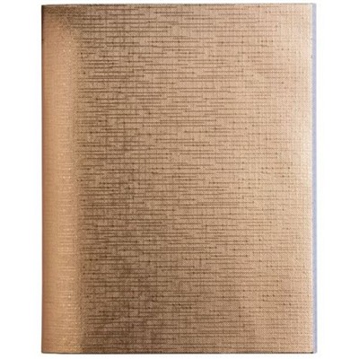 Тетрадь  96л клетка "Бумвинил METALLIC Золото" (059328) Хатбер