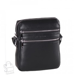 Сумка мужская кожаная 801-2BSEH black Heanbag