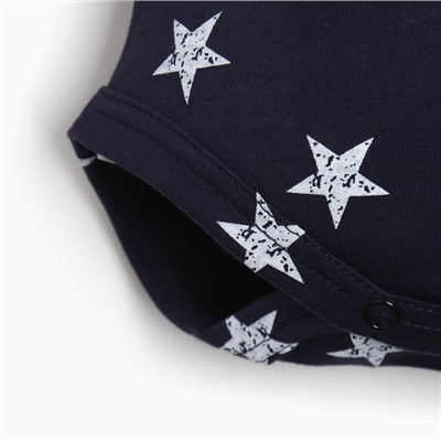 Боди детское, цвет синий, рост 62 см