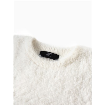 Джемпер вязаный женский MIST, размер 44, белый