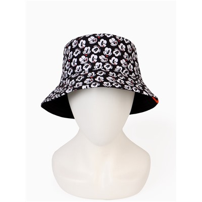 Панама, размер 58-60, чёрно-белый Микки Маус