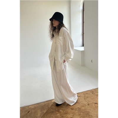 Костюм женский  SET065/14/Белый, черный