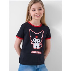 Фуфайка трикотажная для девочек (футболка)