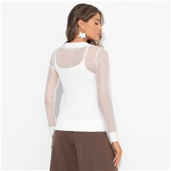 Лонгслив полупрозрачный, Секретное оружие гардероба