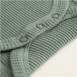 Набор боди 2 шт. SL HOME, рост 62-68 см, бежевый, оливковый