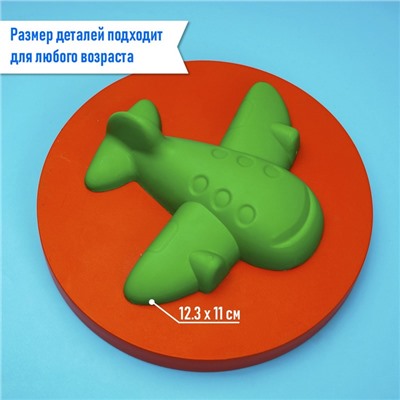 Набор игрушек для песочницы, 5 предметов: 4 формочки, ведро, МИКС