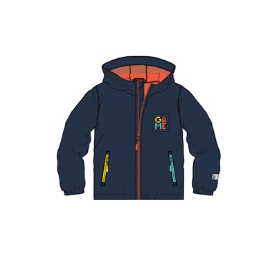 Куртка детская текстильная с полиуретановым покрытием для мальчиков (ветровка)