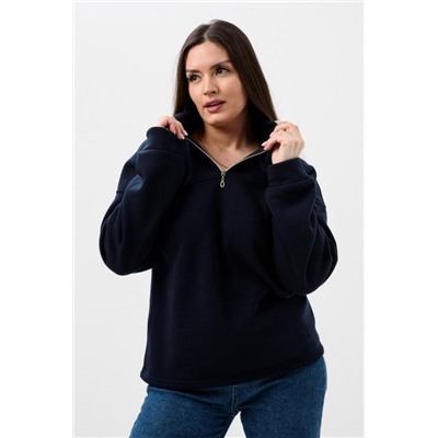 Толстовка женская 52446 (Темно-синий)