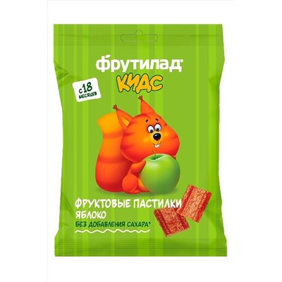 Пастила "Фрутилад KIDS" Яблоко детская ш\б 30г ЭКОПРОДУКТЫ, 1190983