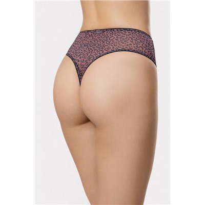 Трусы женские 412442 (Леопард на кофейном)