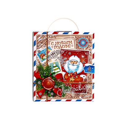 Сладкий новогодний подарок «Посылка», детский, 800 г