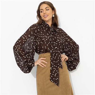 Блуза для нескучного офиса, Привлекаю удачу (американо)