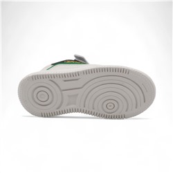 Кроссовки А775-6 бежево зеленые