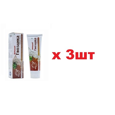 Baidyanath Аюрведическая  зубная паста 100мл Гвоздика 3шт