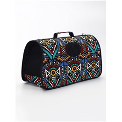 Сумка - переноска для животных «Иллюзия», размер L, 53×21×29 см