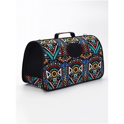 Сумка - переноска для животных «Иллюзия», размер L, 53×21×29 см