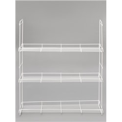 Стеллаж для рассады и цветов, 64.5×22×74 см, белый