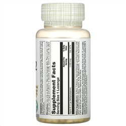 Solaray, высокоэффективный метил B12, натуральные манго и персик, 2500 мкг, 60 леденцов