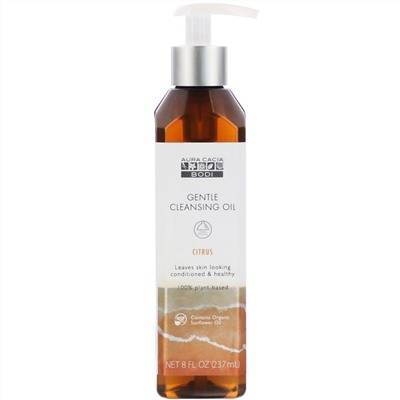 Aura Cacia, Gentle Cleansing Oil, Citrus, 8 fl oz (237 ml)