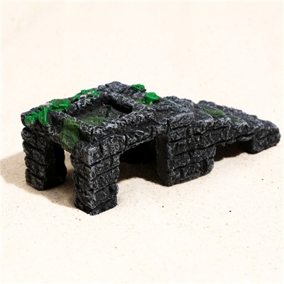 Мост - укрытие под камни, 13.7×6×5 см