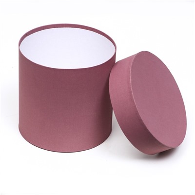 Набор шляпных подарочных коробок 5 в 1« Кофейный», 23×23 - 14×14 см