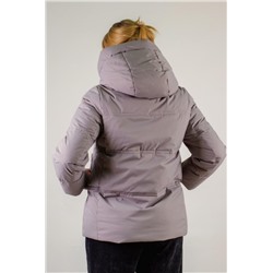 Теплая куртка с капюшоном арт.3052 (Серый)