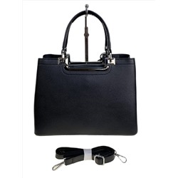 Женская сумка из искусственной кожи, цвет черный