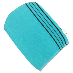 Bath Towel Мочалка-варежка для душа с пилинг-эффектом, уплотненная, розовый 24480