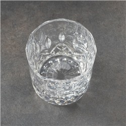 Стакан для виски Old Fashioned, с подставкой под сигару, 300 мл, стекло, прозрачный