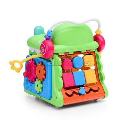 Куб развивающий "Весёлый крокодильчик" в коробке