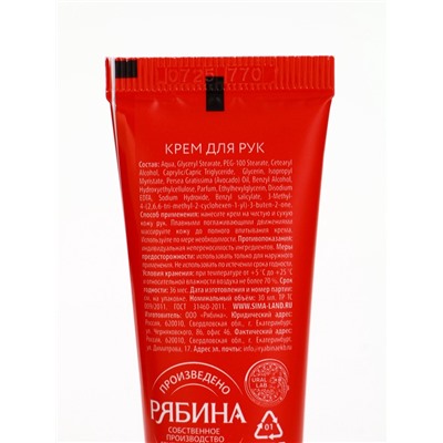 Подарочный набор новогодний «Весёлой зимы», крем для рук, 30 мл и пилка для ногтей, URAL LAB