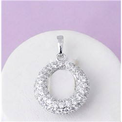 Кулон родий Н01-13528