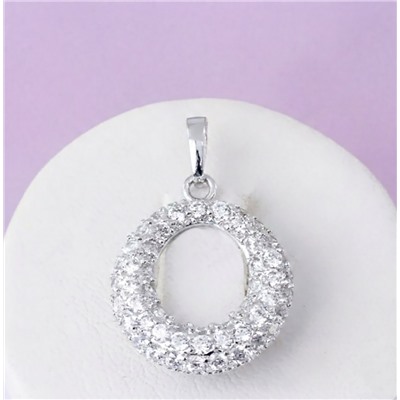 Кулон родий Н01-13528