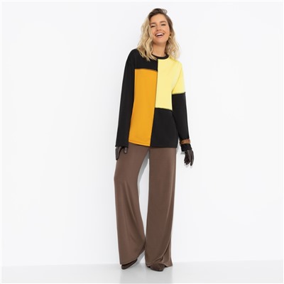 Лонгслив со швами наружу, Идеальная гармония (оранжевая)