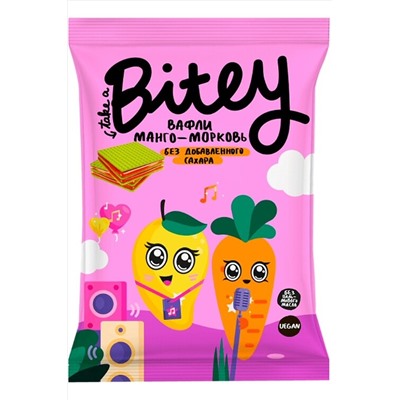 Вафли Bitey Манго-Морковь 35г ЭКОПРОДУКТЫ, 1187695
