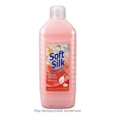 Soft Silk ополаскиватель для тканей Бархатная роза и жасмин 2л