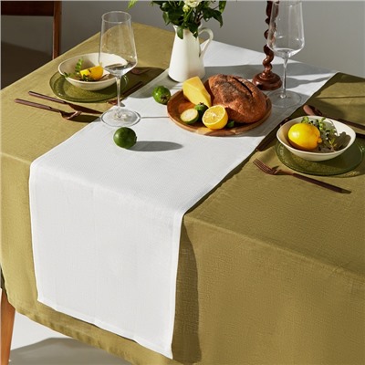 Дорожка SL HOME Facile, 40×142±3 см, лён 100%, 210 г/м²