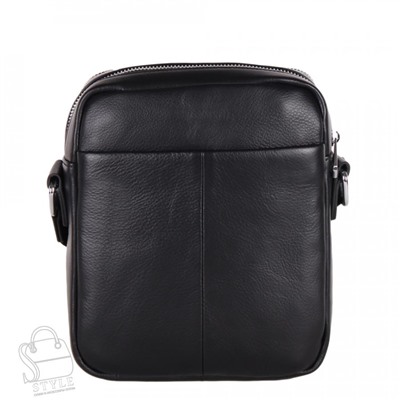 Сумка мужская кожаная 816-1BH black Heanbag