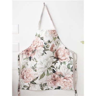 Фартук «Этель. Пионы», 60×70 см, 100% хлопок, саржа 190 г/м²