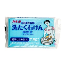 Мыло хоз. для стойких загрязнений с антибактериальным эффектом Kaneyo, Япония, 190 г