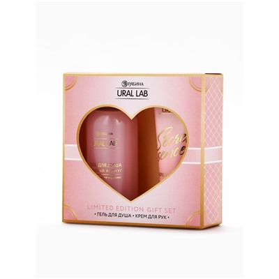 Подарочный набор: гель для душа 100 мл и крем для рук 30 мл, URAL LAB