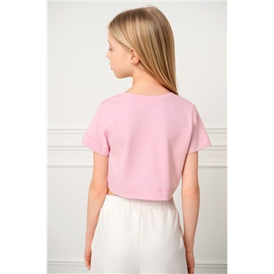 Укороченная футболка для девочки Happyfox