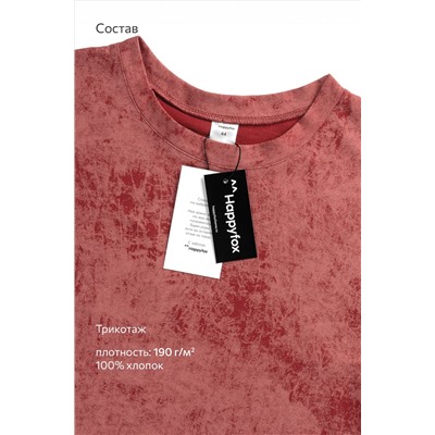 Женское платье-футболка оверсайз Happyfox