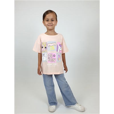 6-63-1. (Фуфайка для девочки, Лунева )