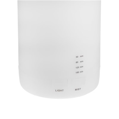 УЦЕНКА Увлажнитель воздуха Luazon LHU-12, ультразвуковой, 200 мл, 5 режимов, подсветка